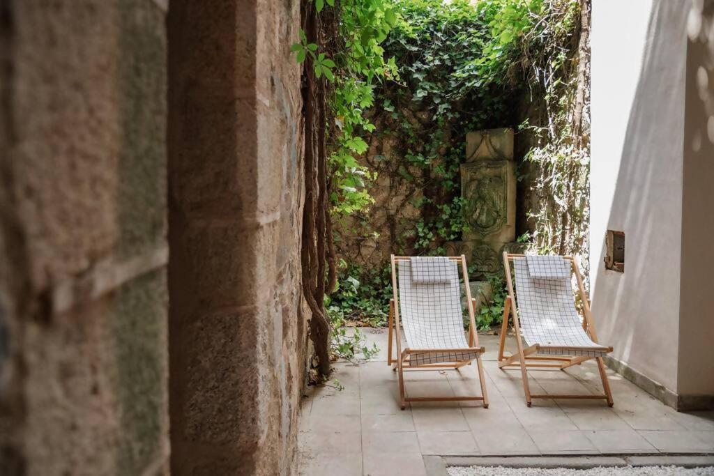 Casa Aguila Casco Antiguo Patio Privado Apartment กาเซเรส ภายนอก รูปภาพ